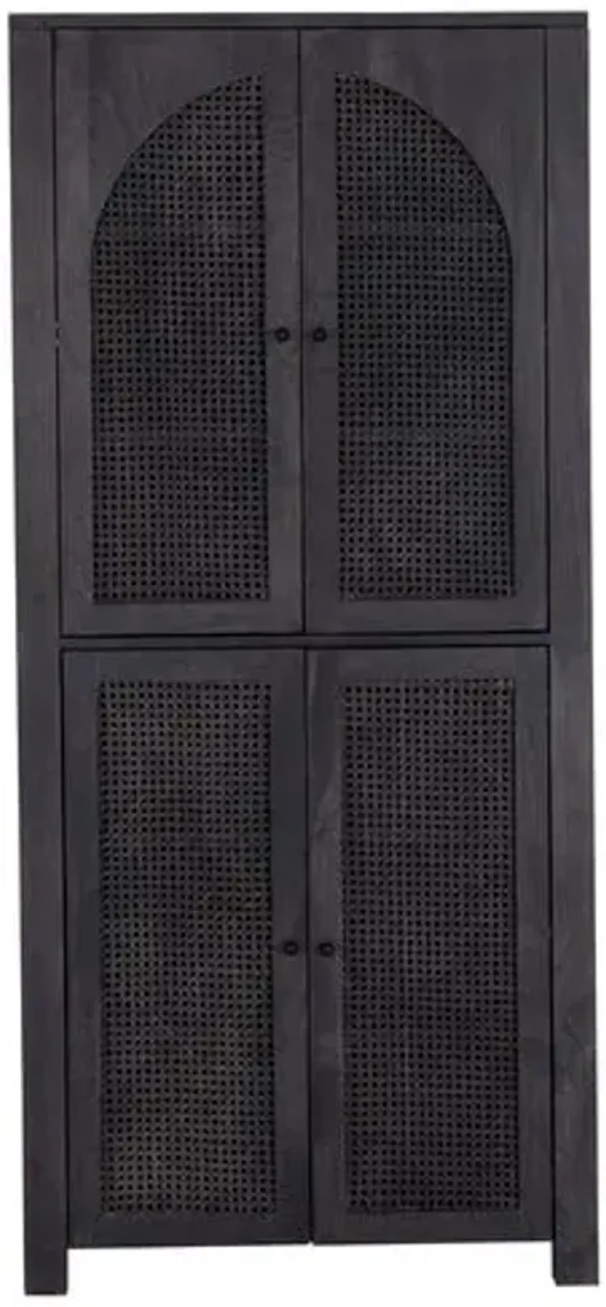 Brantley Cabinet - Black Wash Mango