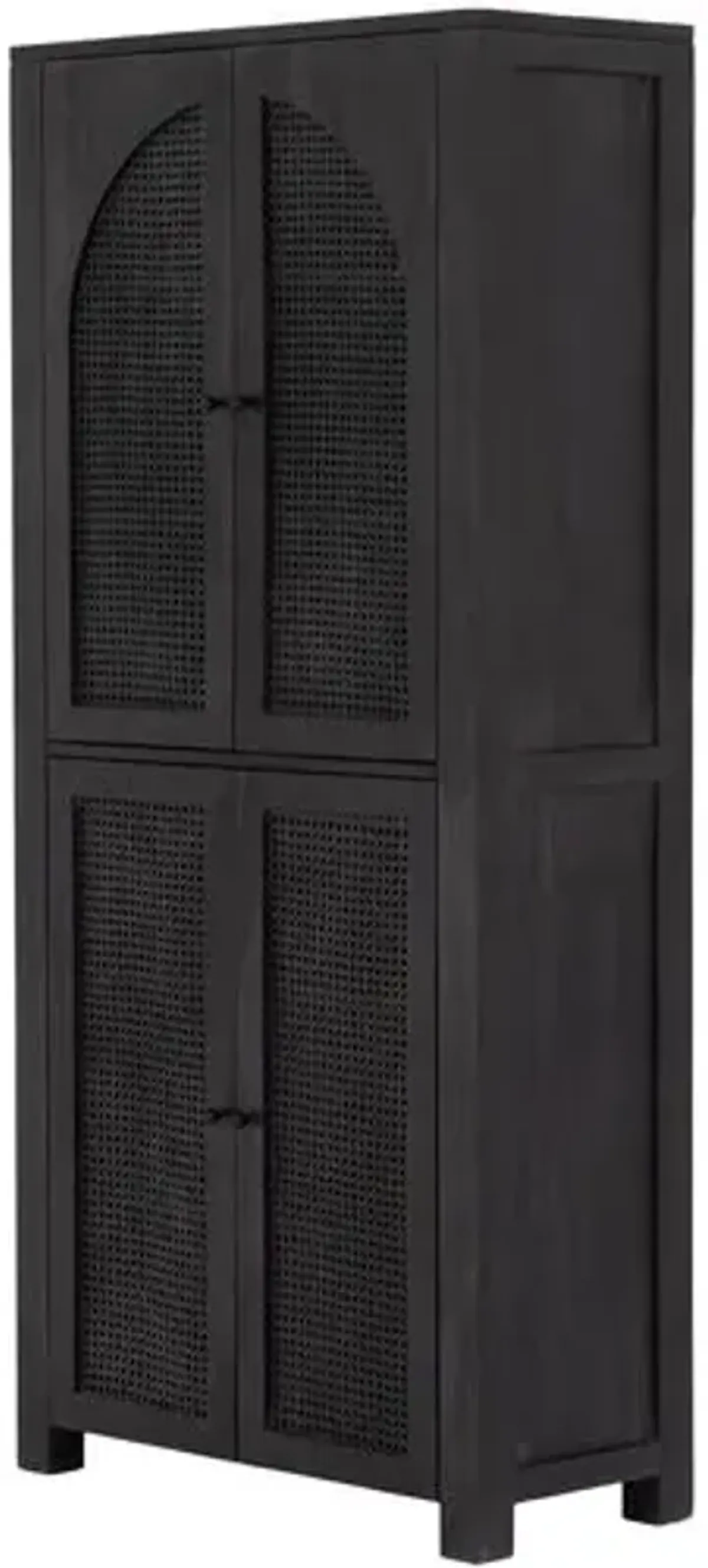 Brantley Cabinet - Black Wash Mango