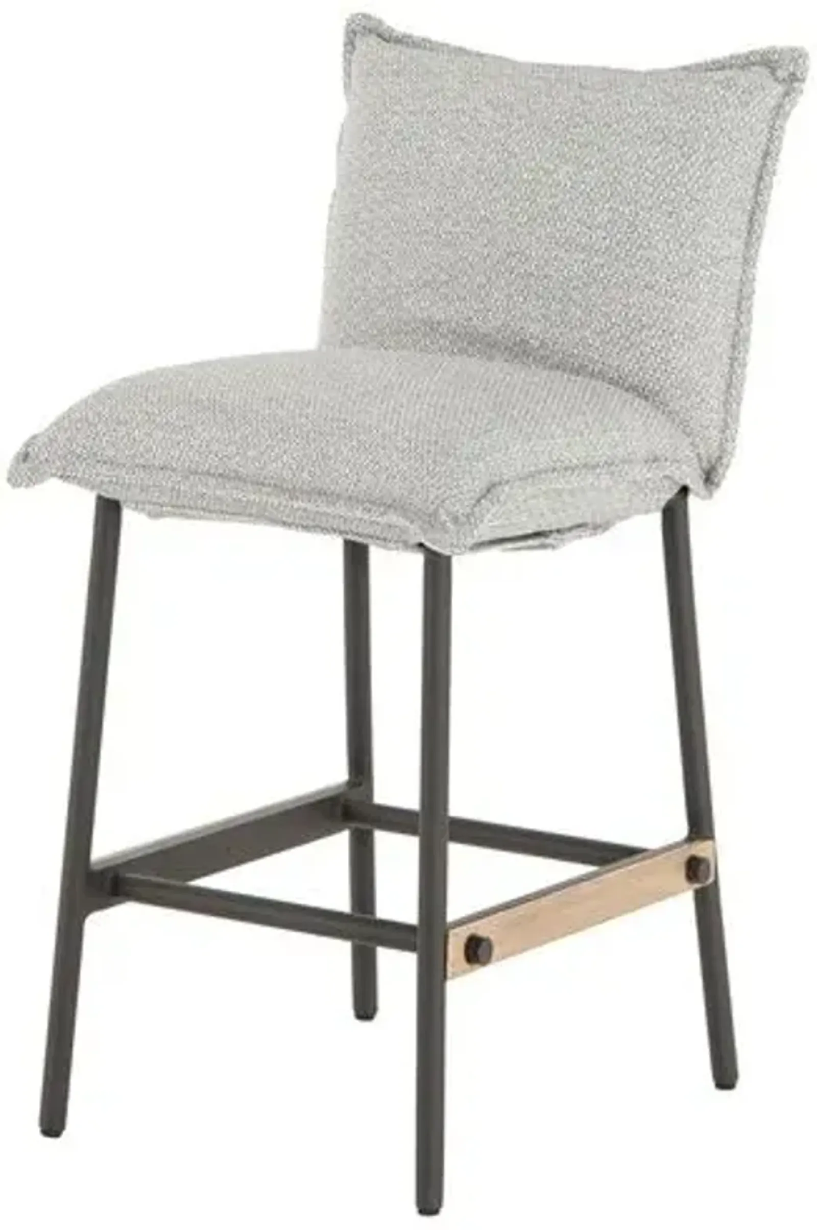 Leighton Outdoor Counter Stool - Ash