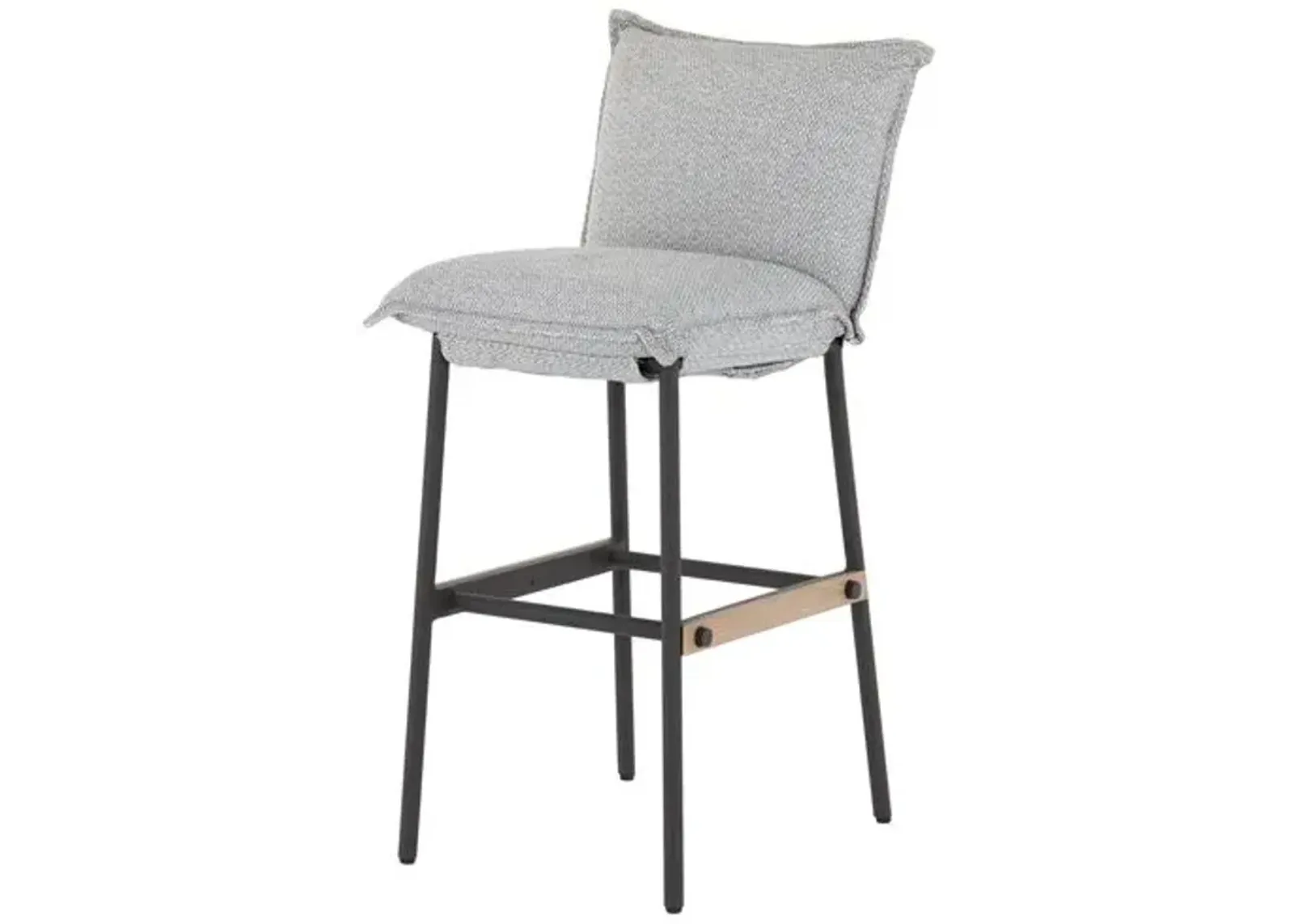 Leighton Outdoor Barstool - Ash