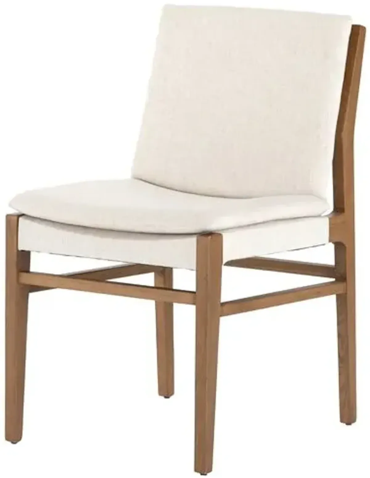 Natalia Dining Chair - Brown/Flax Performance - Beige