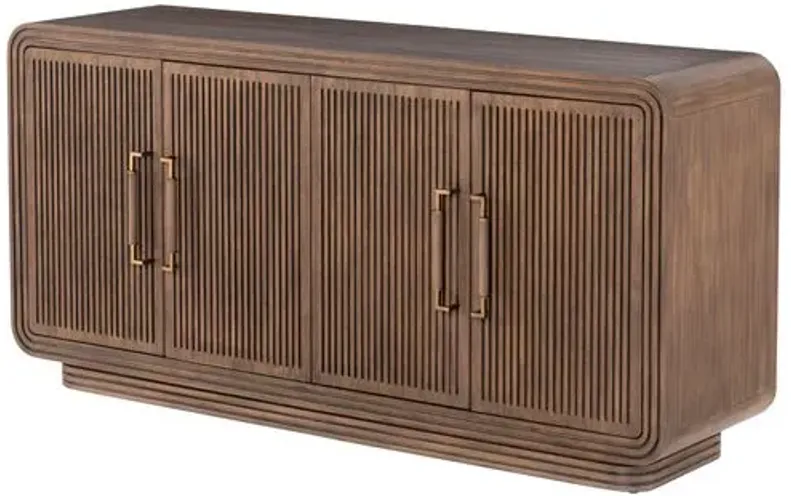 Bodie Sideboard - Warm Espresso - Brown