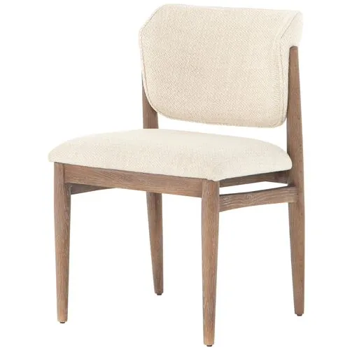 Emery Dining Chair - Taupe Performance - Beige