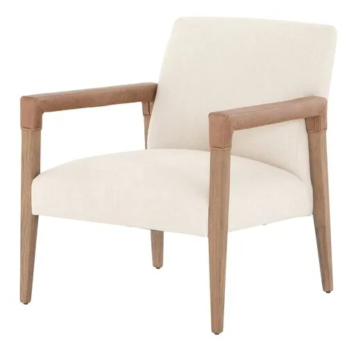 Fairlee Lounge Chair - Natural - Beige