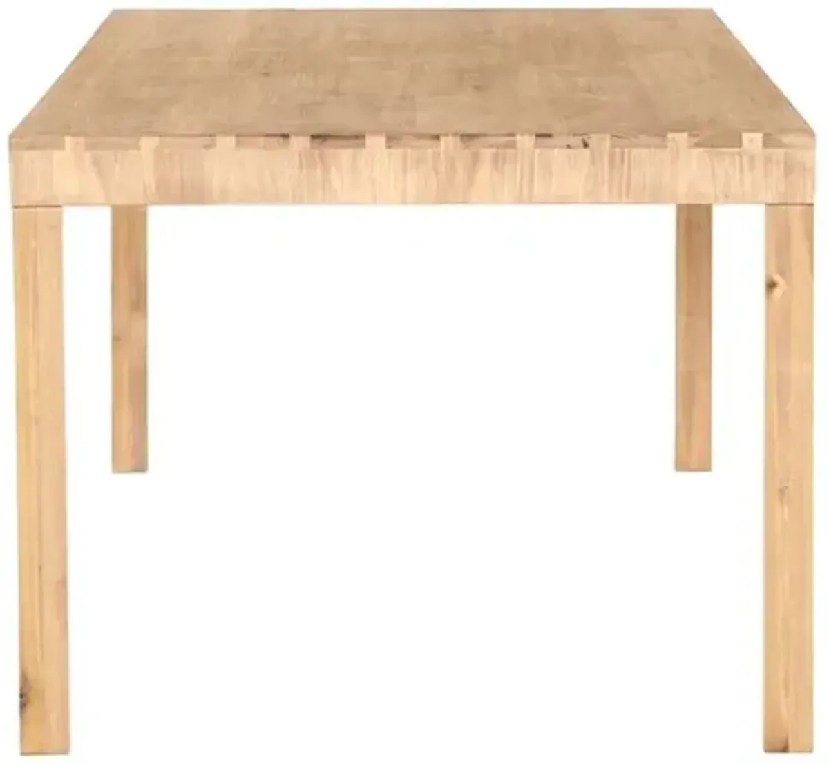 Aubree Dining Table - Dry-Wash Poplar