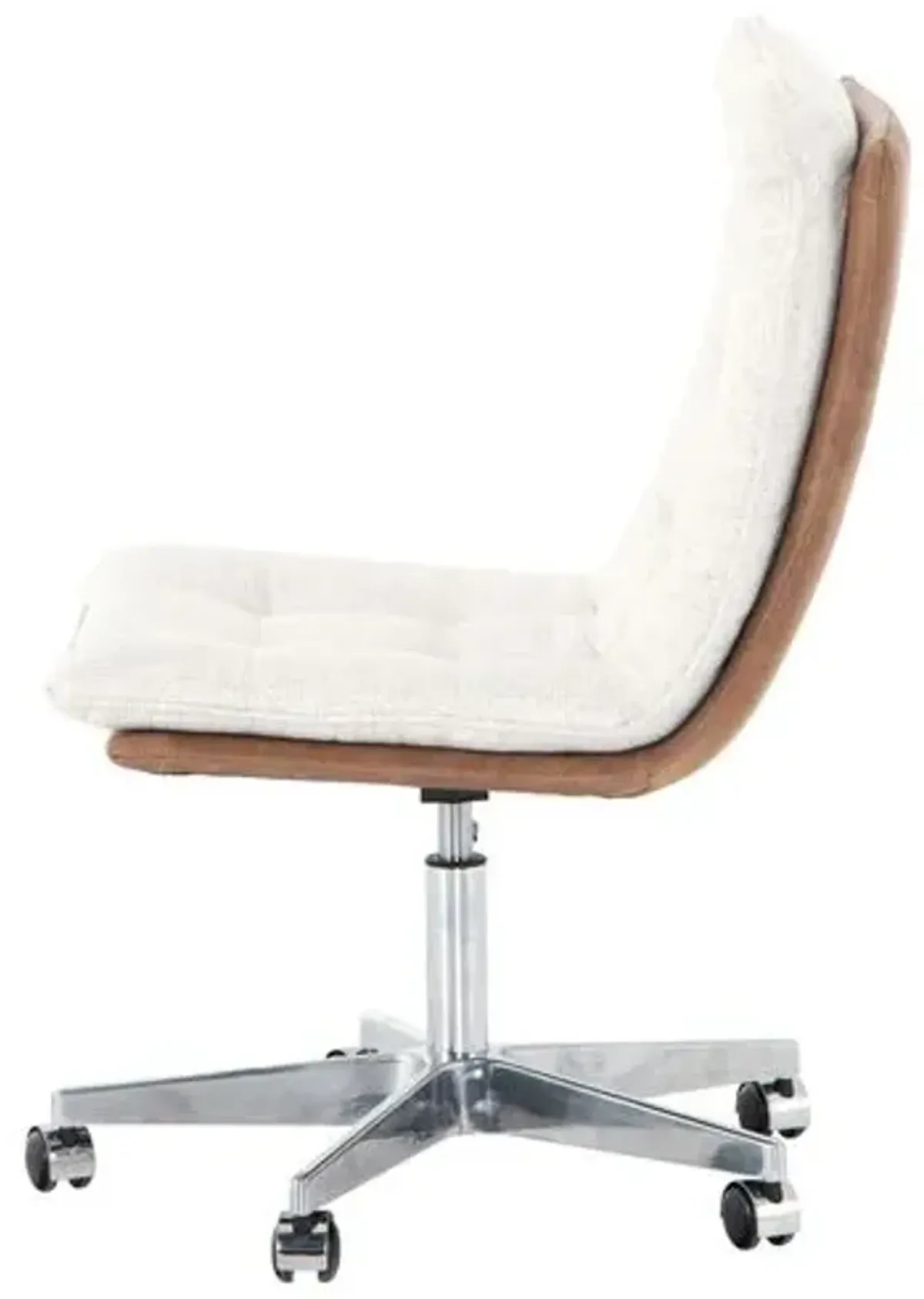 Parker Desk Chair - Crescent Ivory