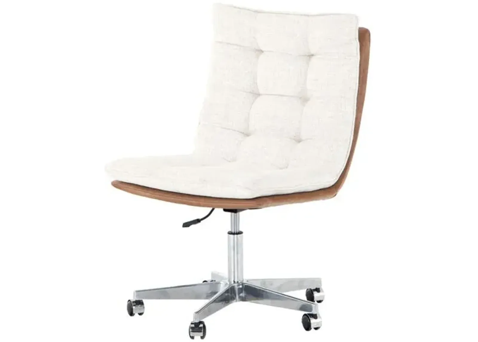 Parker Desk Chair - Crescent Ivory