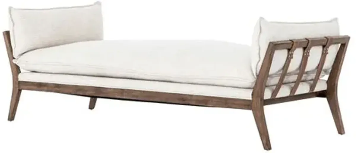 Helen Chaise - Cream Performance - Comfortable, Sturdy, Stylish