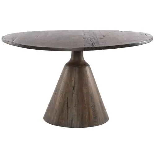 Addilyn 54" Round Dining Table - Brown