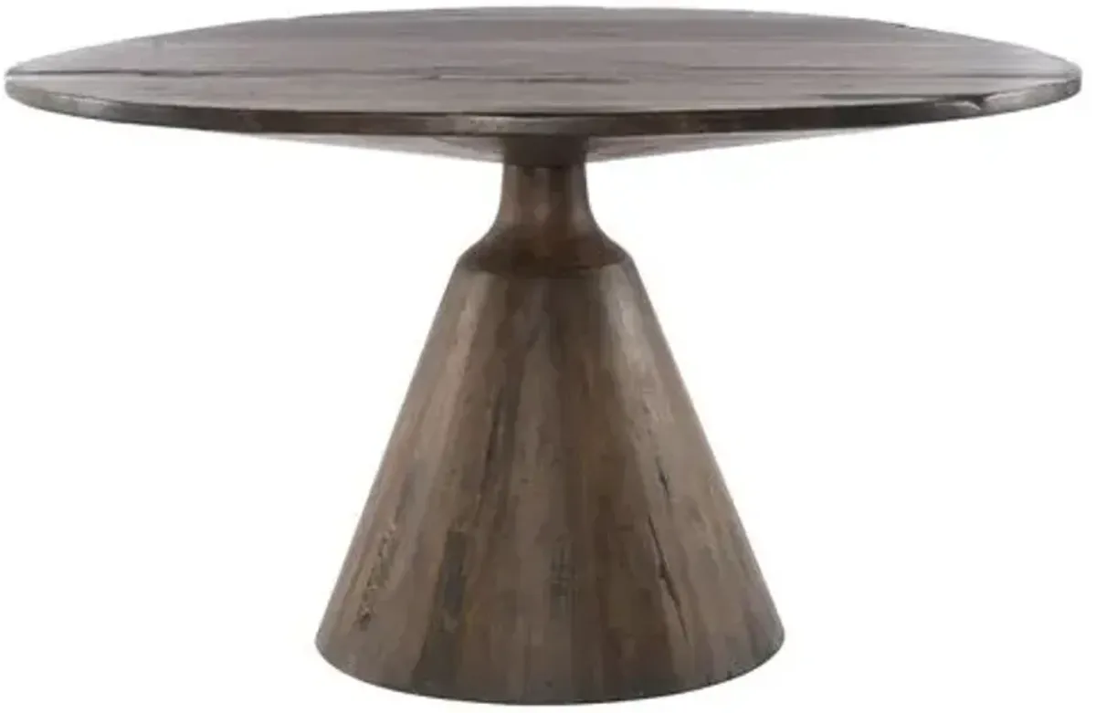 Addilyn 54" Round Dining Table - Brown