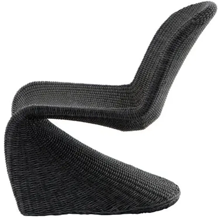 Paulina Outdoor Occasional Chair - Coal - Gray