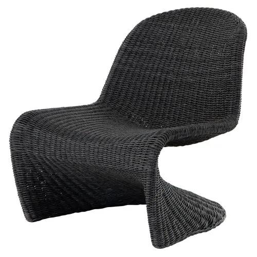 Paulina Outdoor Occasional Chair - Coal - Gray