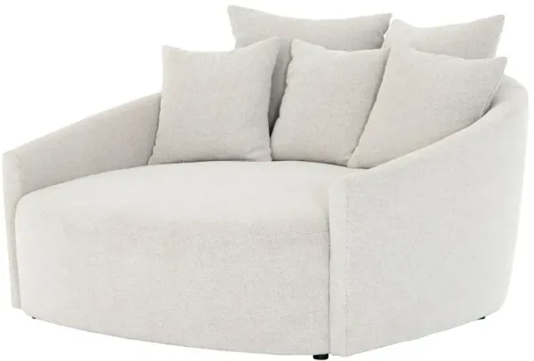 Kenna Media Lounger, Bisque Performance