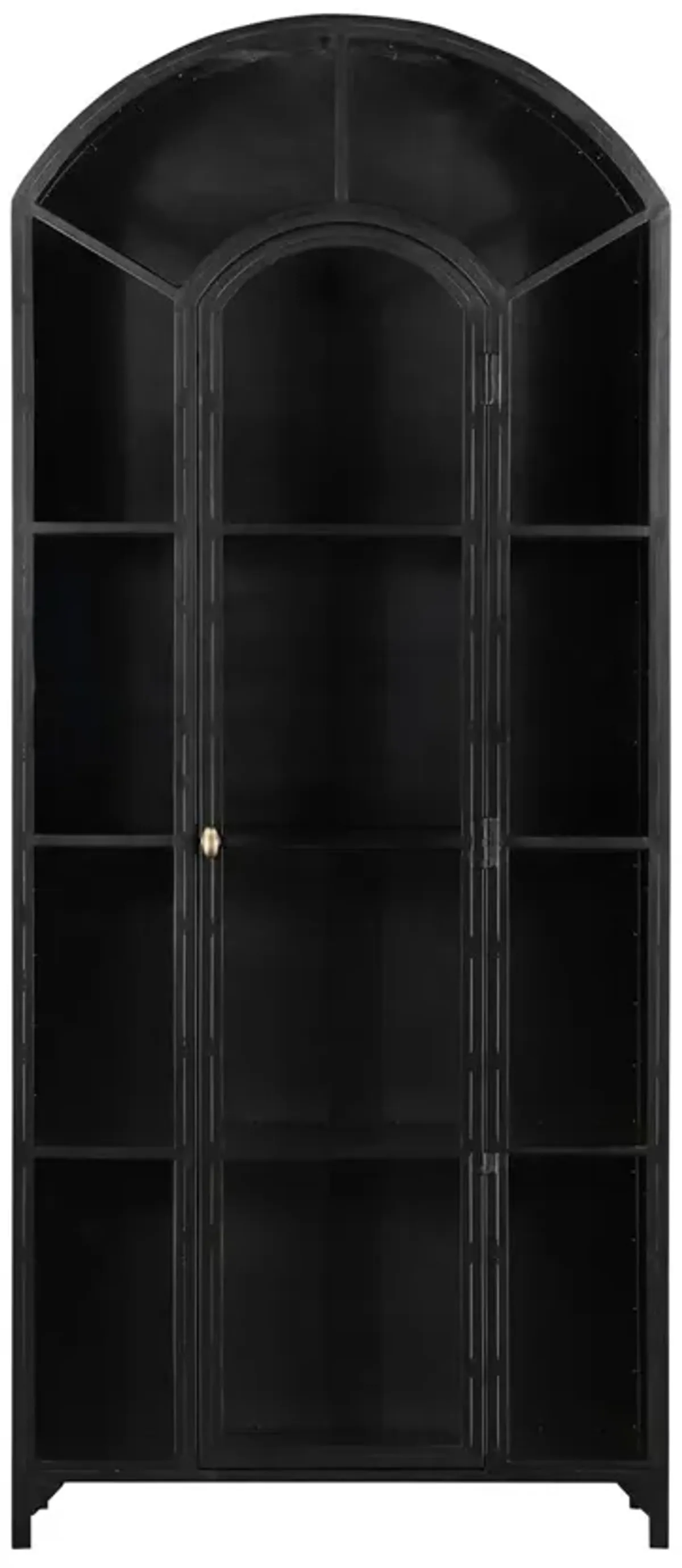 Coraline Metal Cabinet, Black