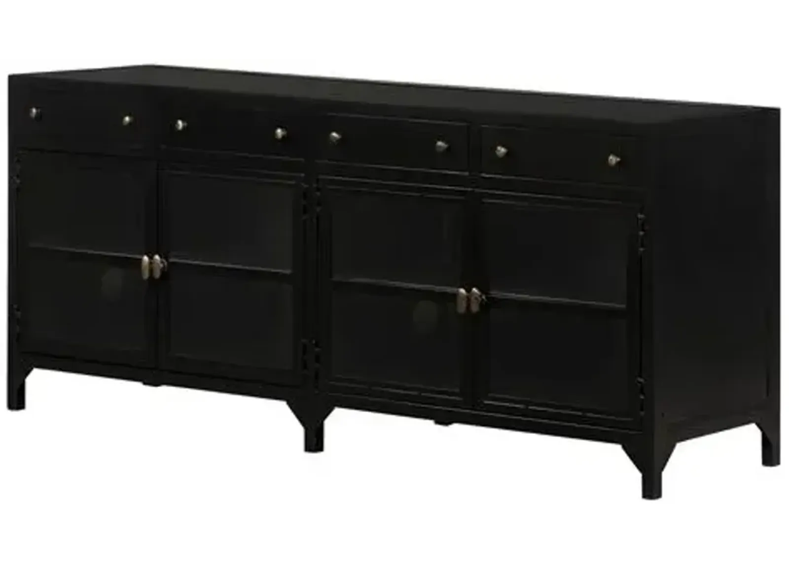 Aubrie Media Console - Black