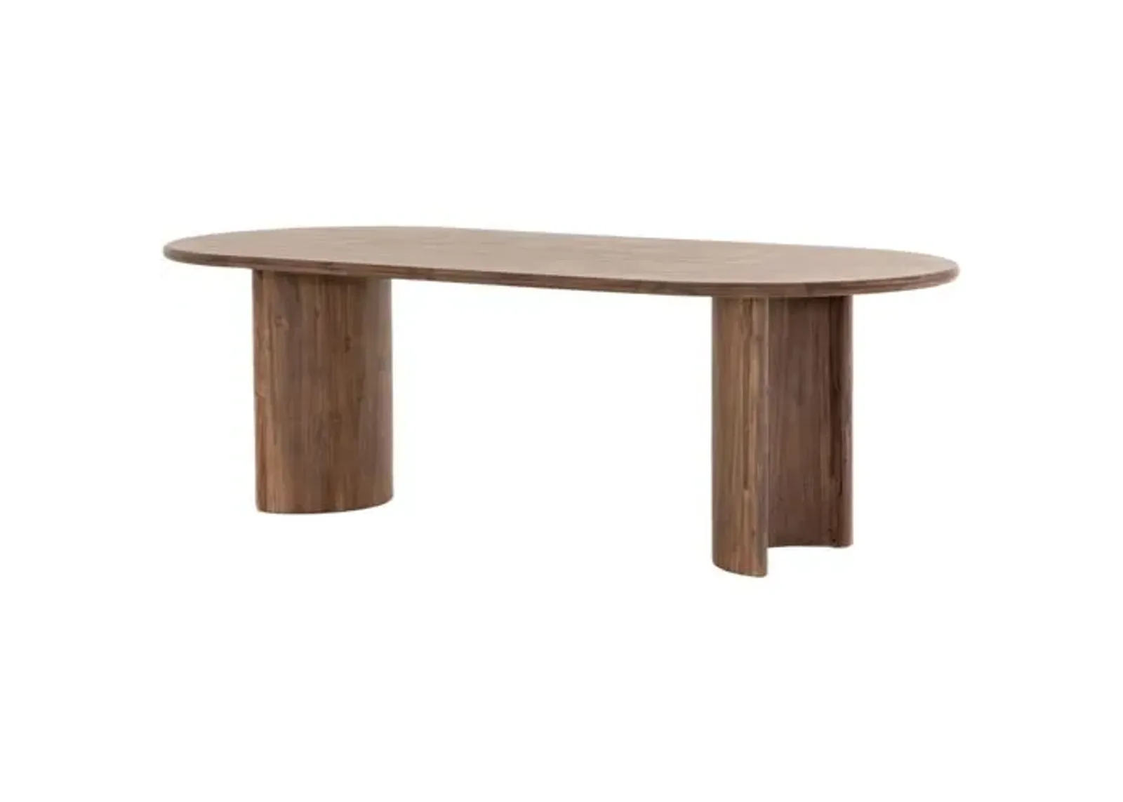 Karla 94" Dining Table - Brown Acacia Veneer