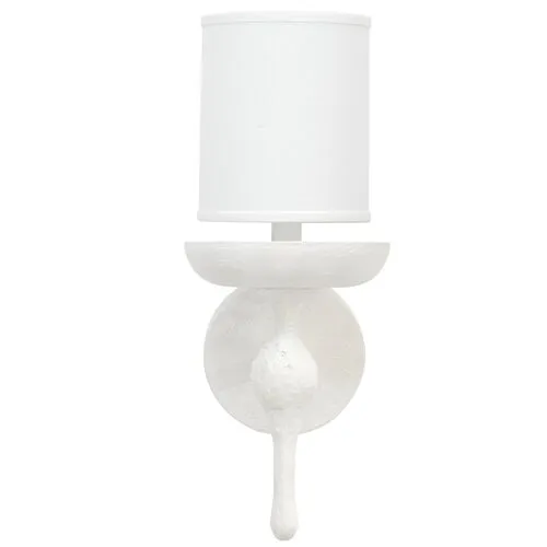 Concord Wall Sconce - White Plaster - Jamie Young Co.