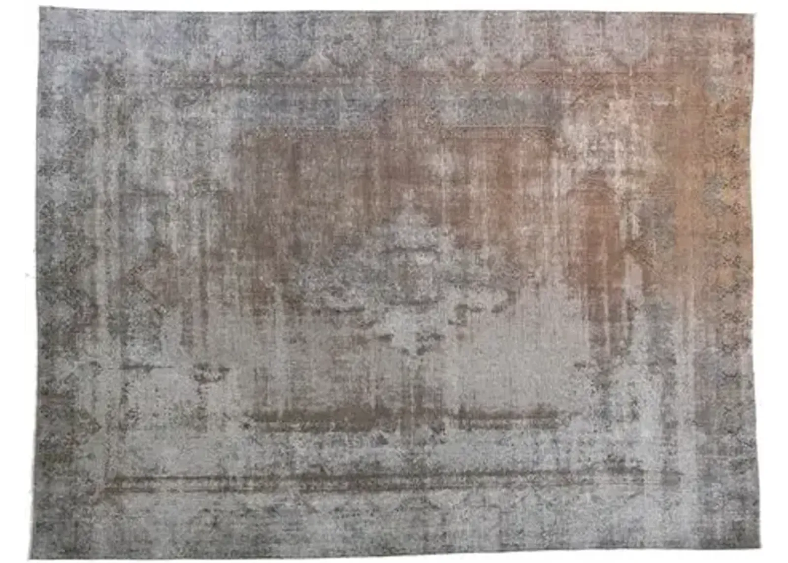 9'3"x12'3" Stone Rug - Gray - F.J. Kashanian - Gray