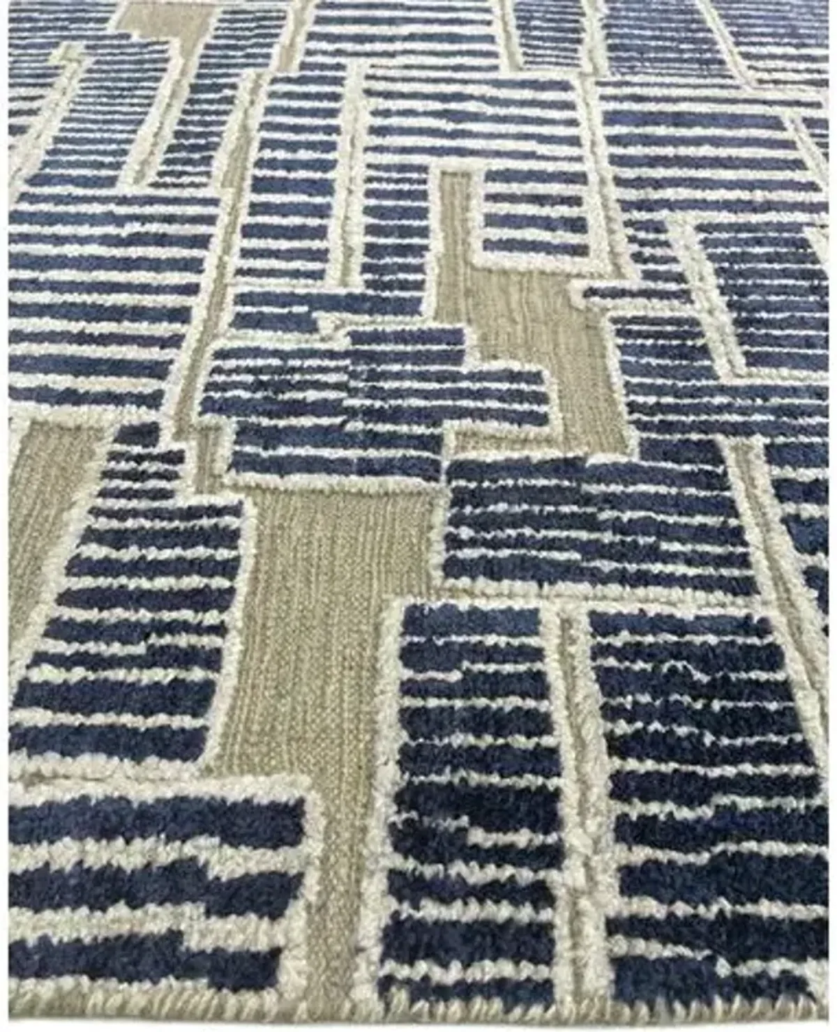 12'x15' Asha Rug - Royal Blue - F.J. Kashanian - Blue