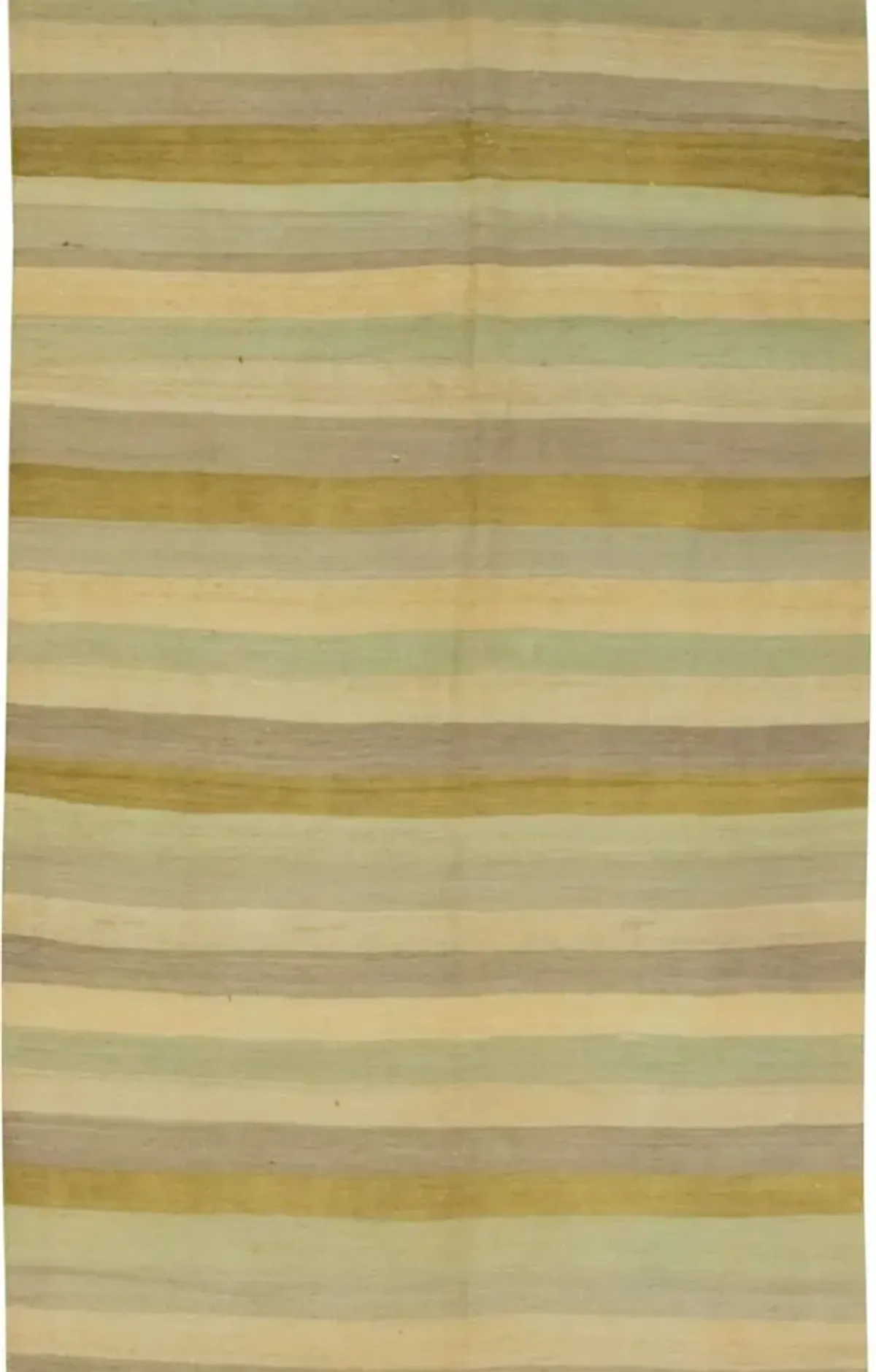 Turkish Handwoven Kilim - 4 4 × 15 8″ - Green