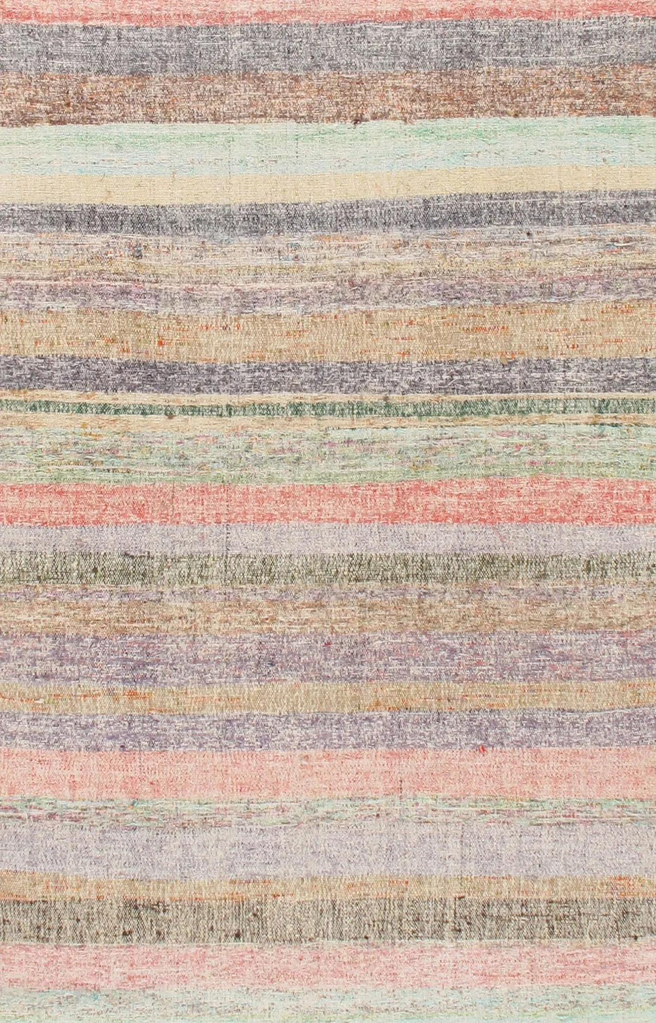 Turkish Kilim Long Runner 3'9" X 24'2" - Pink