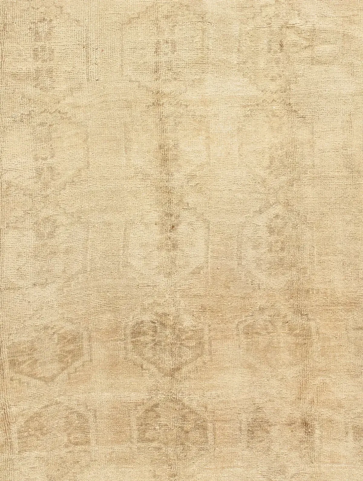 Turkish Oushak Rug - 7'8 X 12'2 - Beige - Beige