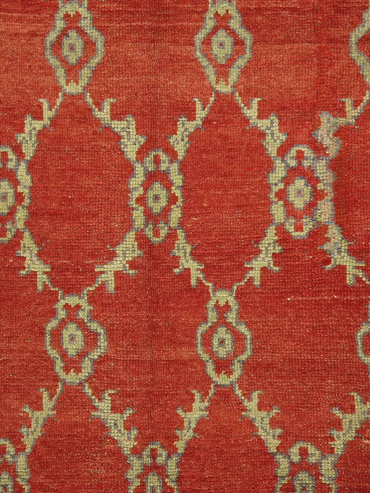 Turkish Red Anatolian Rug - 5'8 X 10'7 - Red