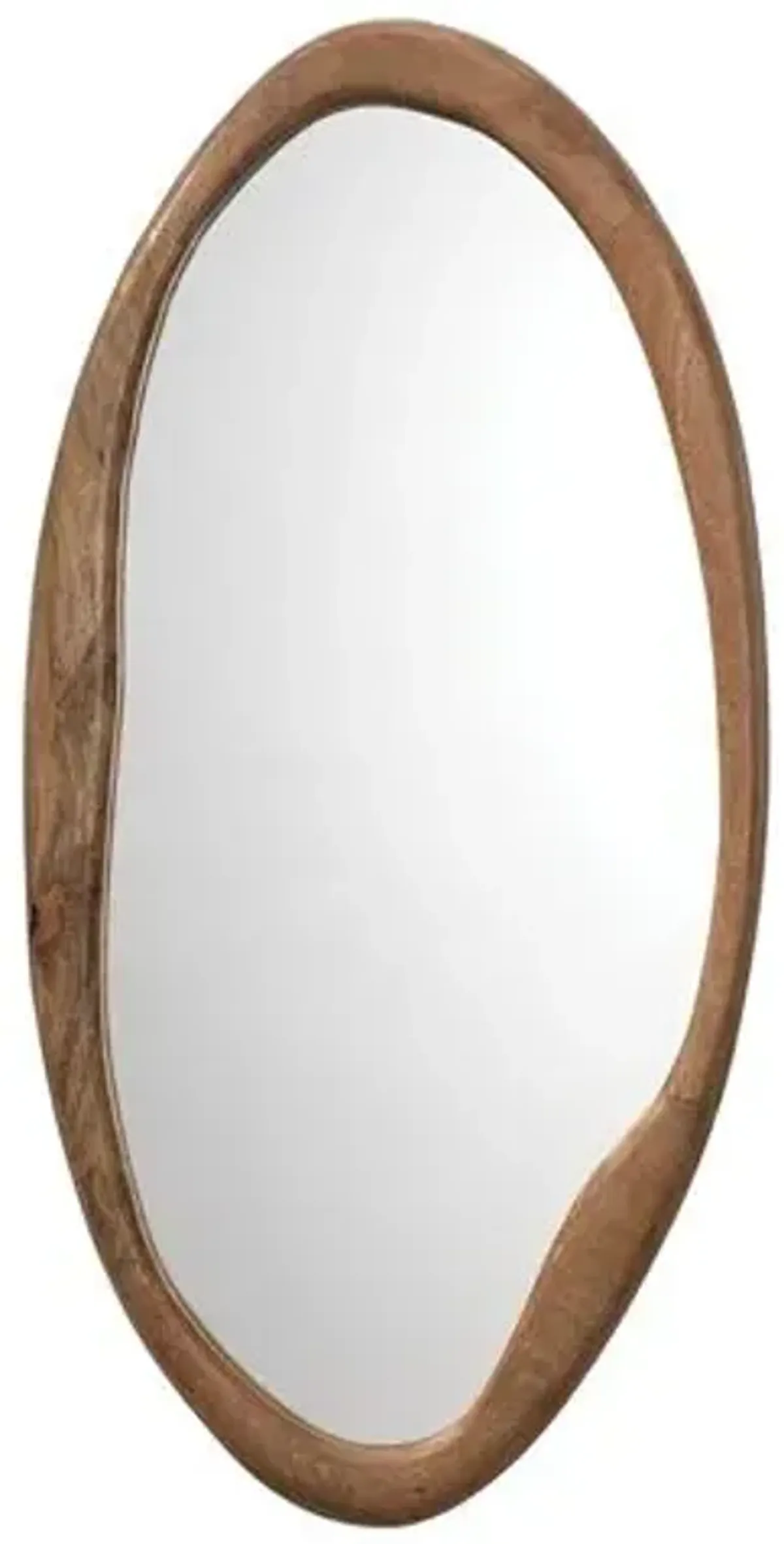 Vita Oval Wall Mirror - Natural - Jamie Young Co.