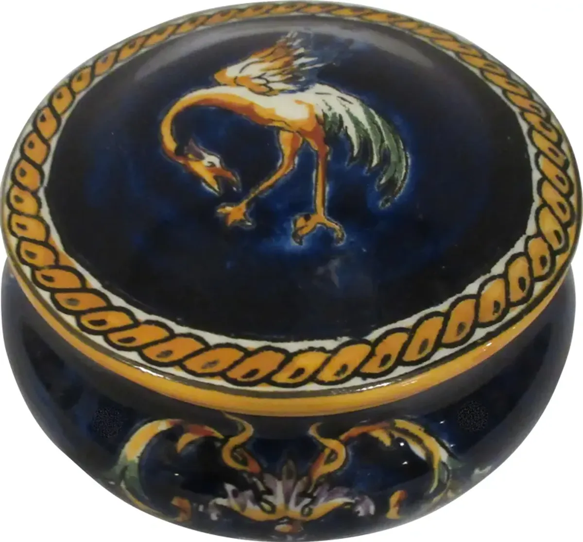 Gien French Faience Box - The Emporium Ltd. - Blue