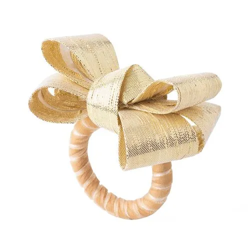 Tuxedo Napkin Ring - Gold - Juliska