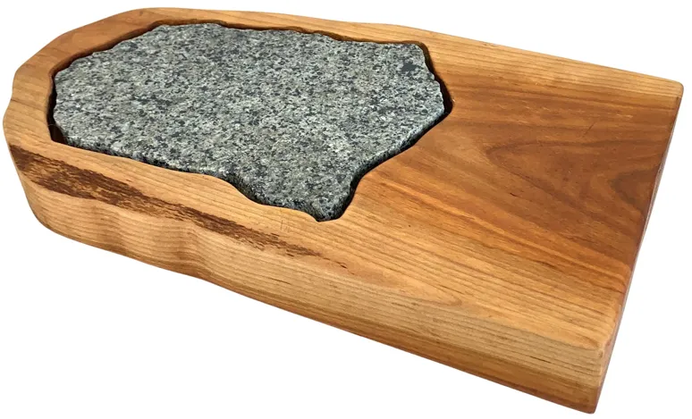 Wood & Granite Cheese Serving Board