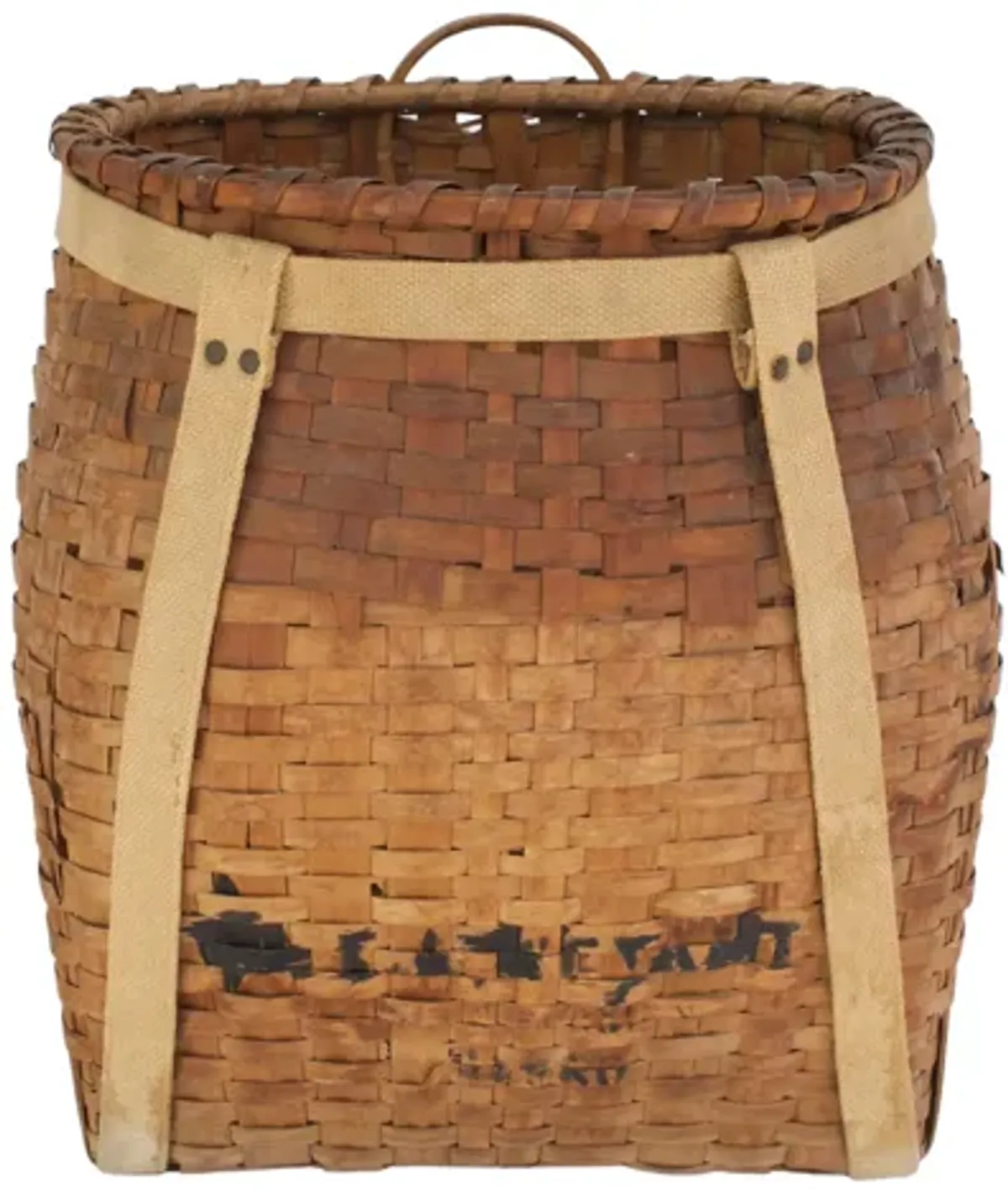 Adirondack Trapper Basket - G3Q Designs - brown