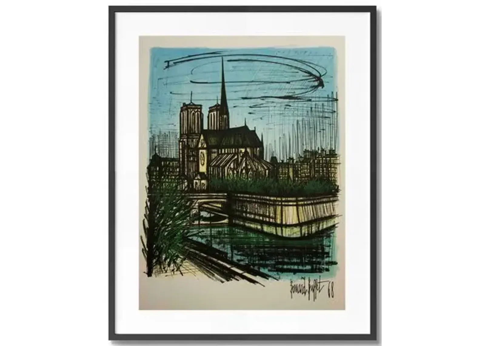 Bernard Buffet - Notre Dame - Munn Works