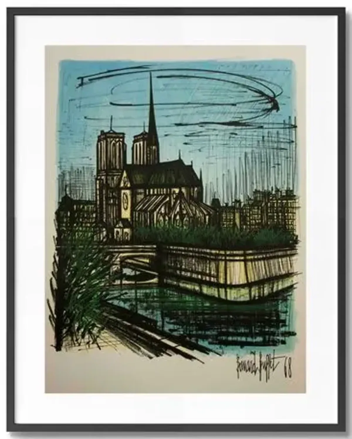 Bernard Buffet - Notre Dame - Munn Works