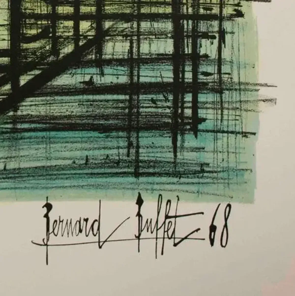 Bernard Buffet - Place de la Concorde - Munn Works