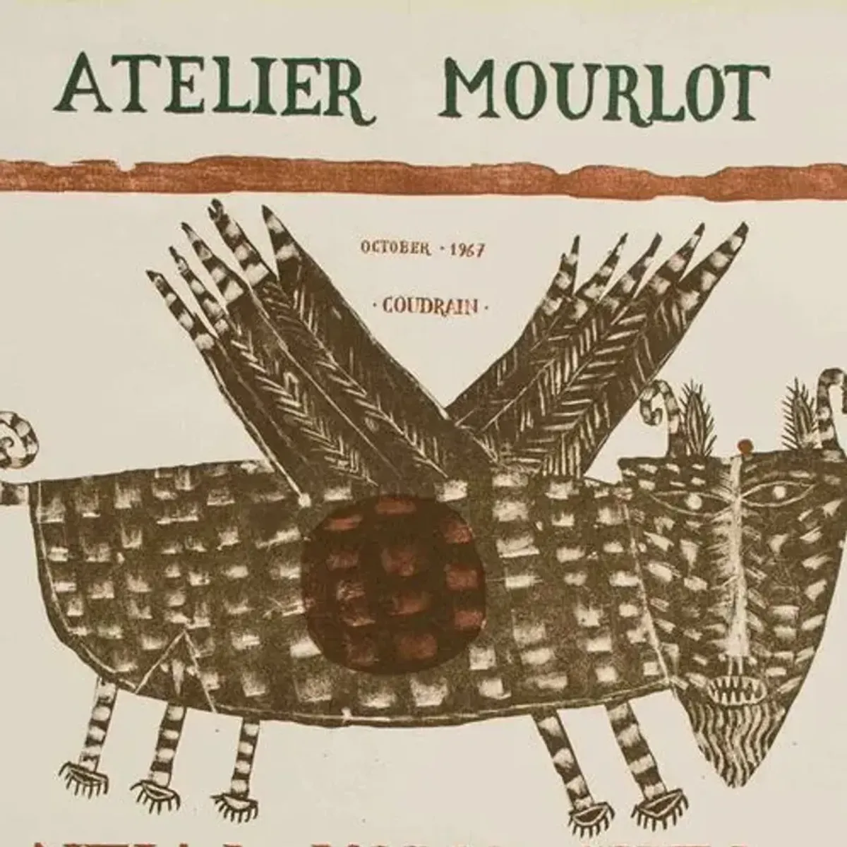 Brigitte Coudrain - Atelier Mourlot - 1967 - Munn Works