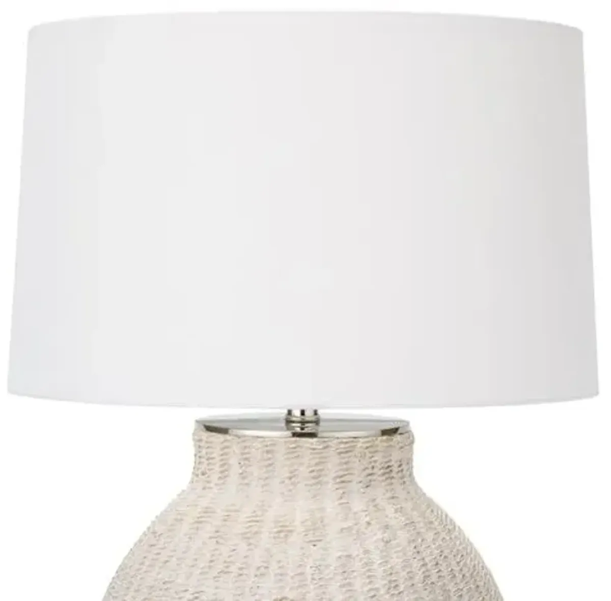 Hobi Table Lamp - White - Regina Andrew