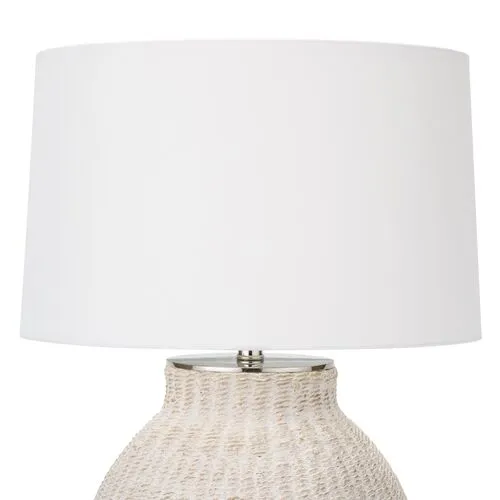 Hobi Table Lamp - White - Regina Andrew