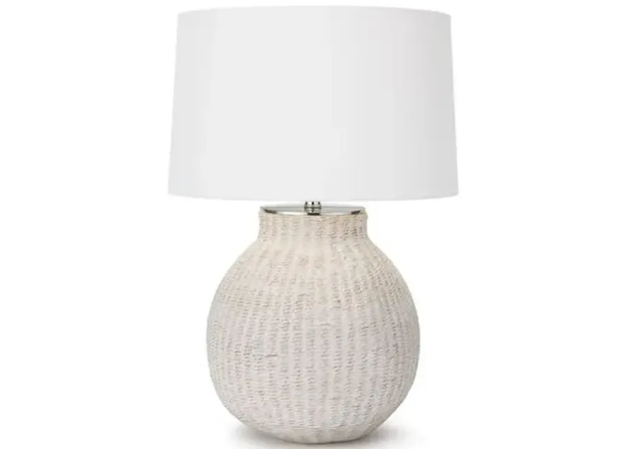 Hobi Table Lamp - White - Regina Andrew