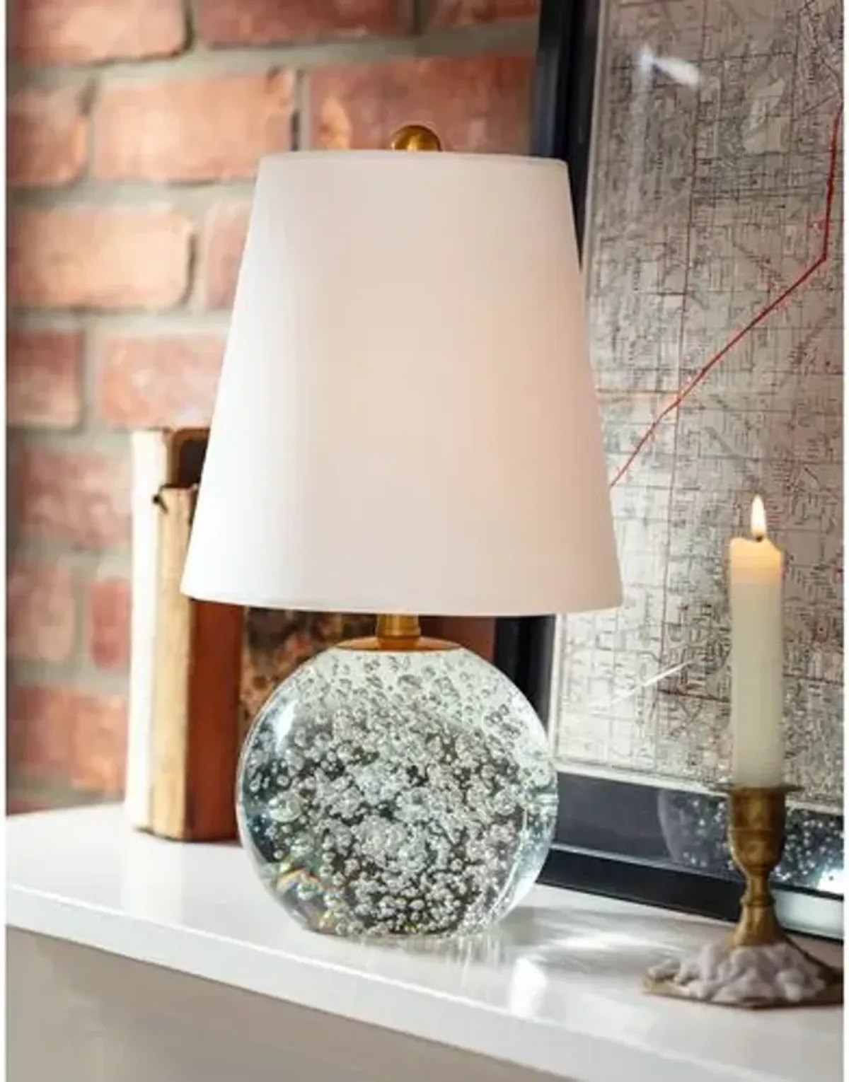 Bulle Table Lamp - Clear - Regina Andrew