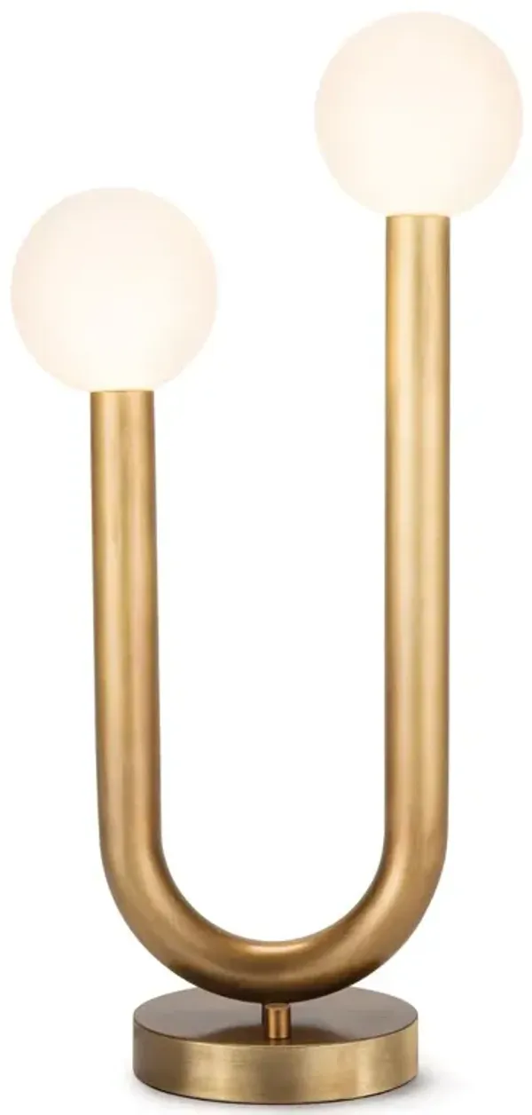 Happy Table Lamp - Natural Brass - Regina Andrew