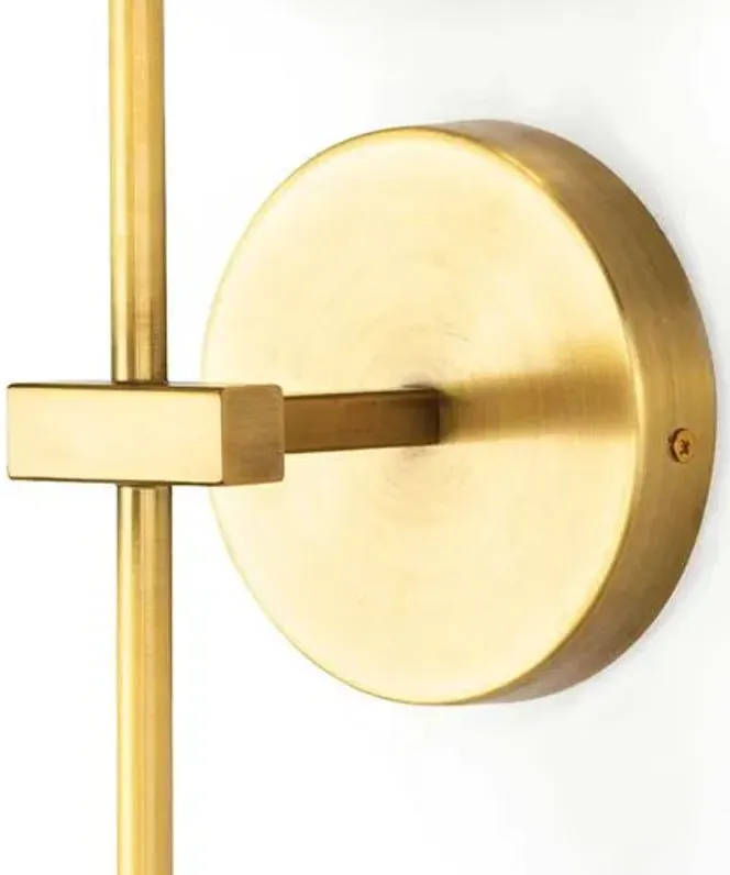 Toni Sconce - Natural Brass - Regina Andrew - Gold