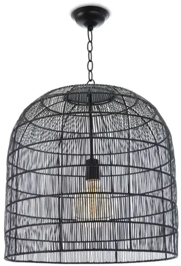 Fresco Pendant - Black - Regina Andrew