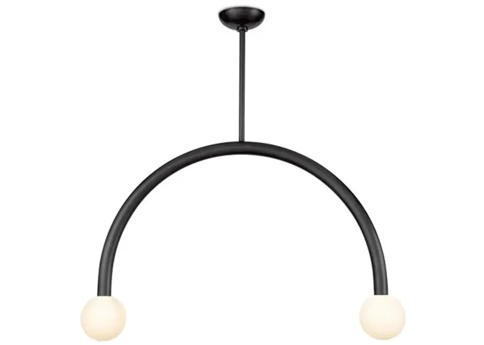 Happy Large Pendant - Oil Rubbed Bronze - Regina Andrew - Black