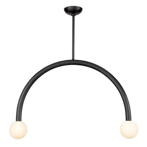 Happy Large Pendant - Oil Rubbed Bronze - Regina Andrew - Black