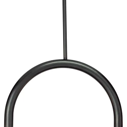 Happy Small Pendant - Oil Rubbed Bronze - Regina Andrew - Black