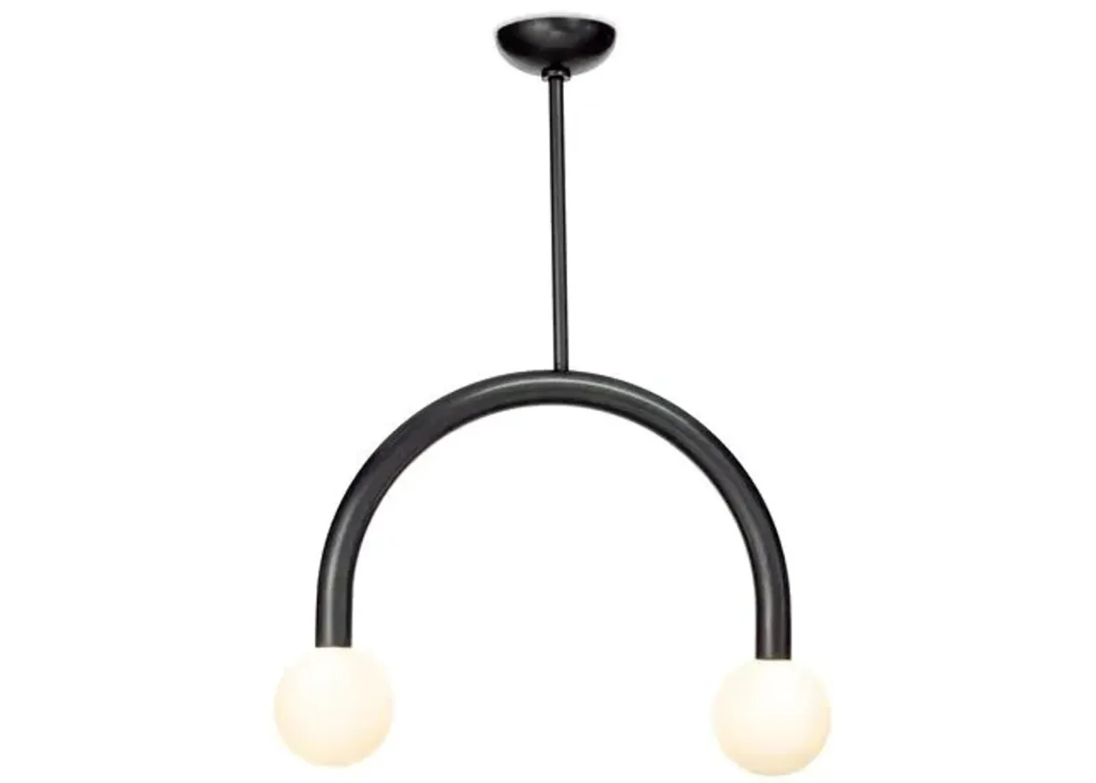 Happy Small Pendant - Oil Rubbed Bronze - Regina Andrew - Black