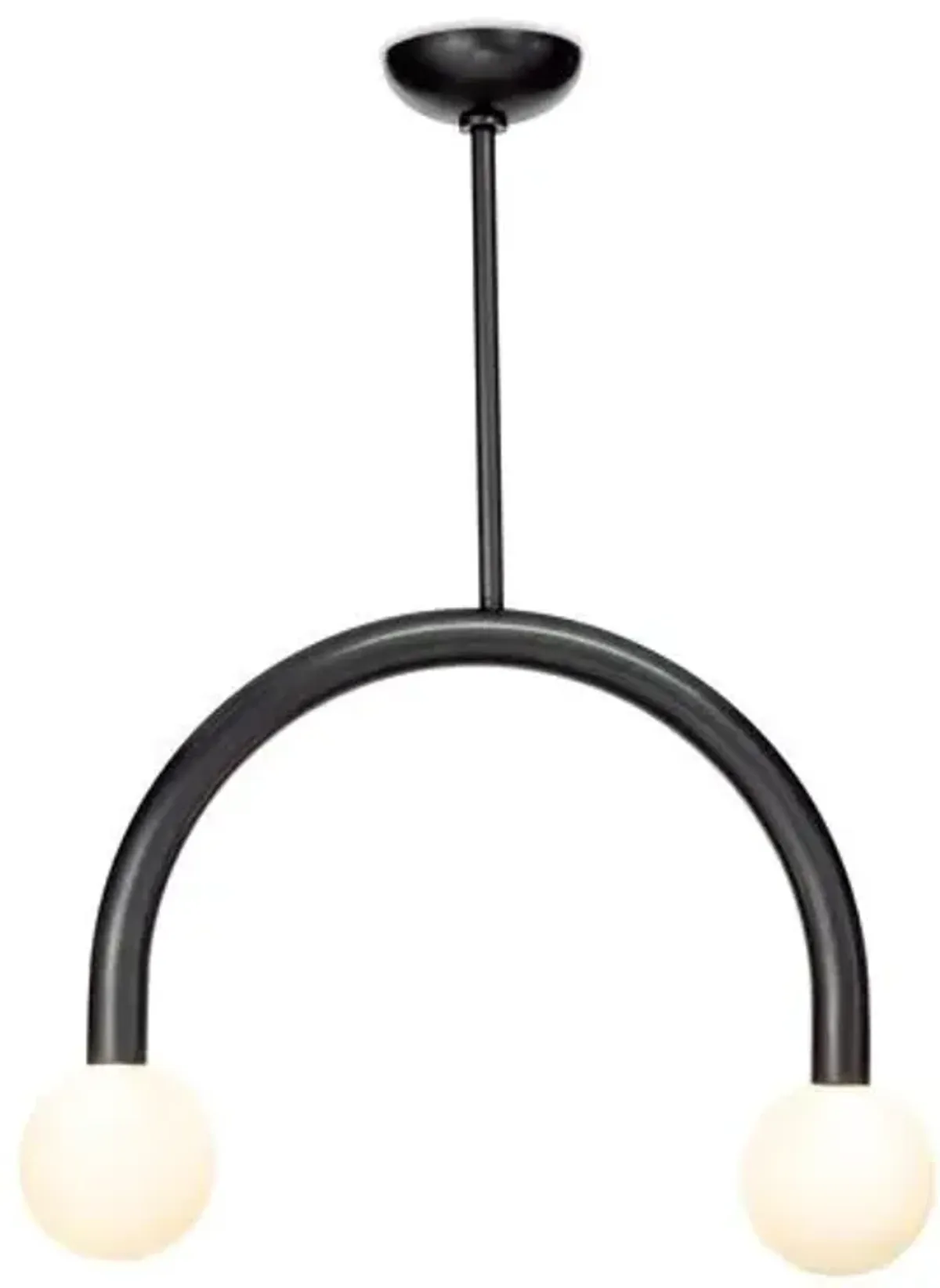 Happy Small Pendant - Oil Rubbed Bronze - Regina Andrew - Black