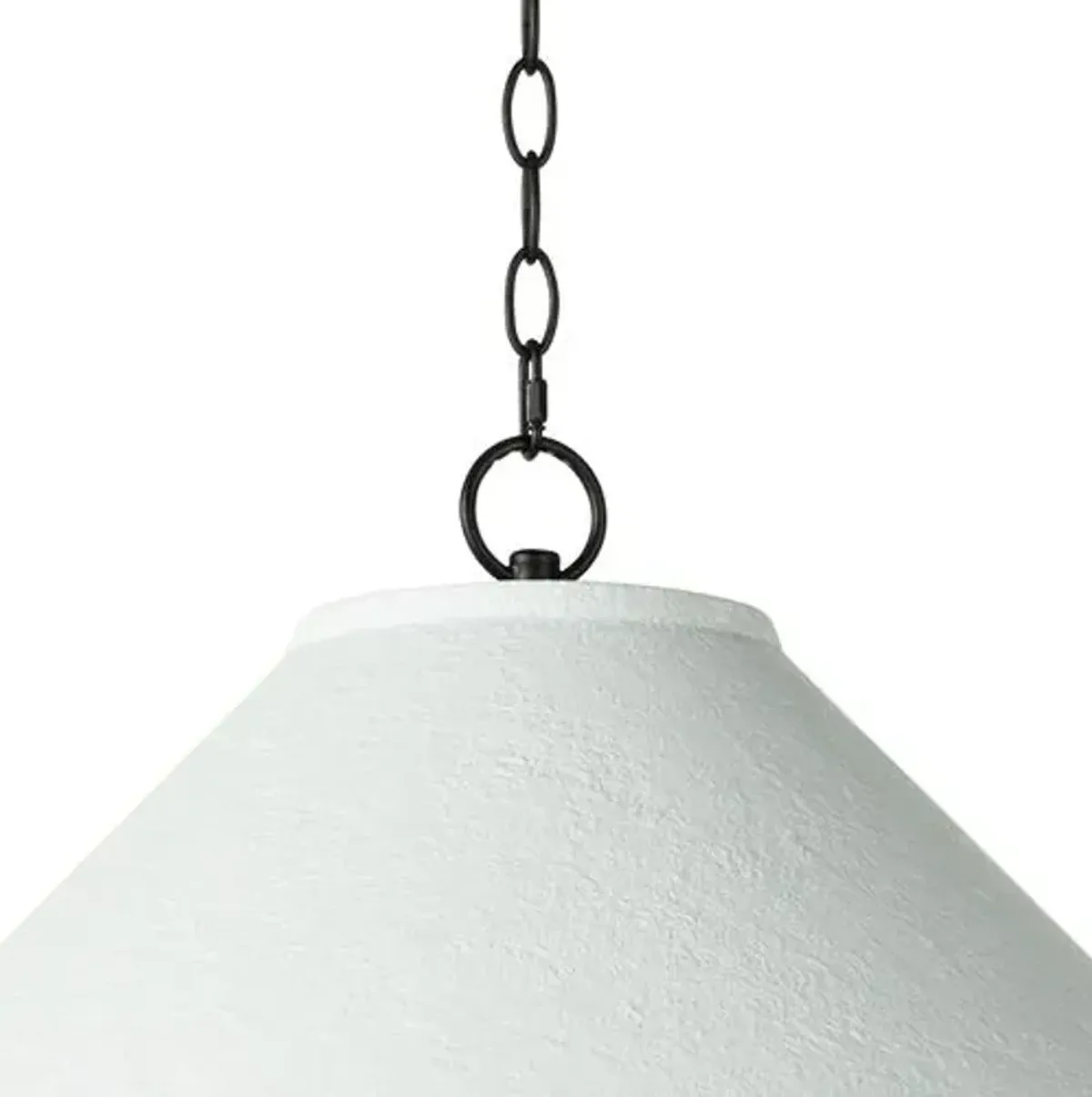 Billie Concrete Pendant - White - Regina Andrew