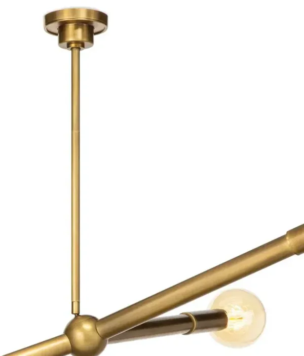 Talon Chandelier - Natural Brass - Regina Andrew - Gold